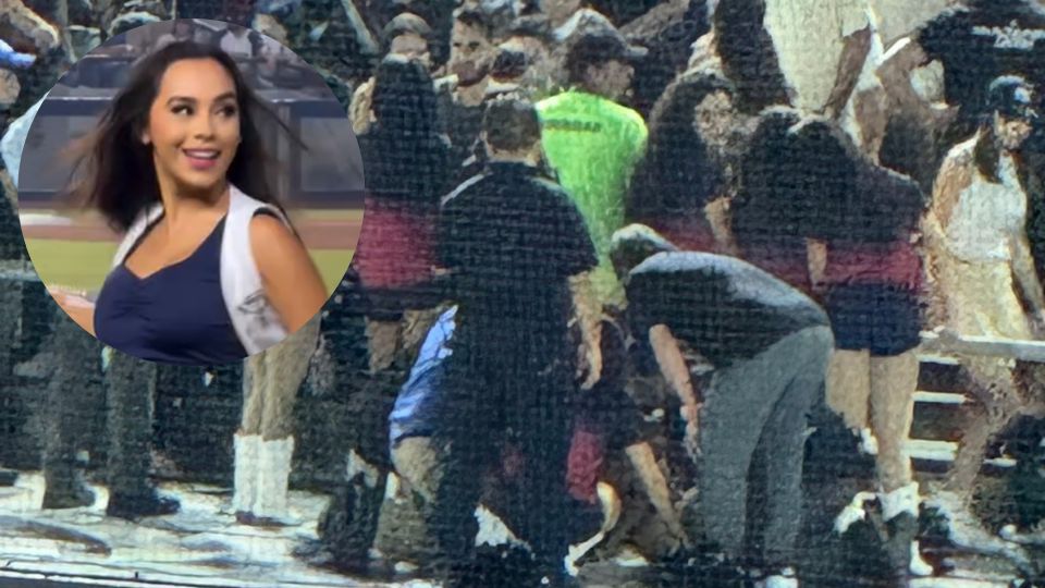 Joven porrista resulta lesionada tras recibir batazo accidental en el estadio de Sultanes