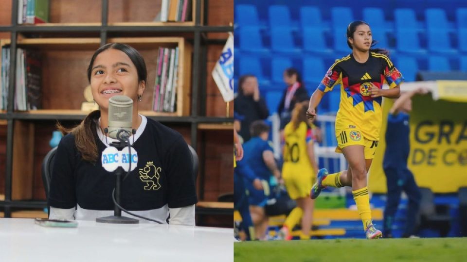 En poco más de 2 años Alejandra Caballero pasó de jugar con la Selección de Centros Comunitarios de Nuevo León a debutar en Liga MX Femenil con América