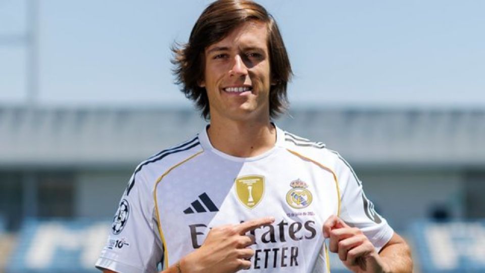 Es el nuevo jugador del Real Madrid.