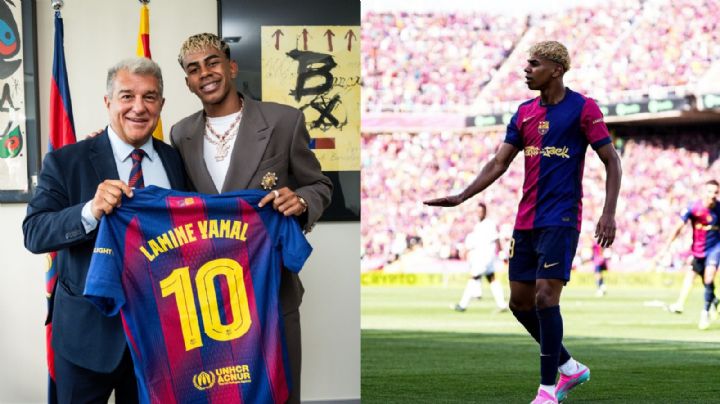 Lamine Yamal es el nuevo 10 de Barcelona y seguirá en el club hasta 2031