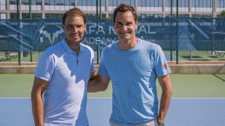 ¡Reencuentro de Leyendas! Roger Federer visita a Rafa Nadal en su academia de tenis