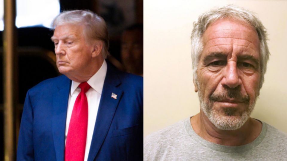 Donald Trump y Jeffrey Epstein.