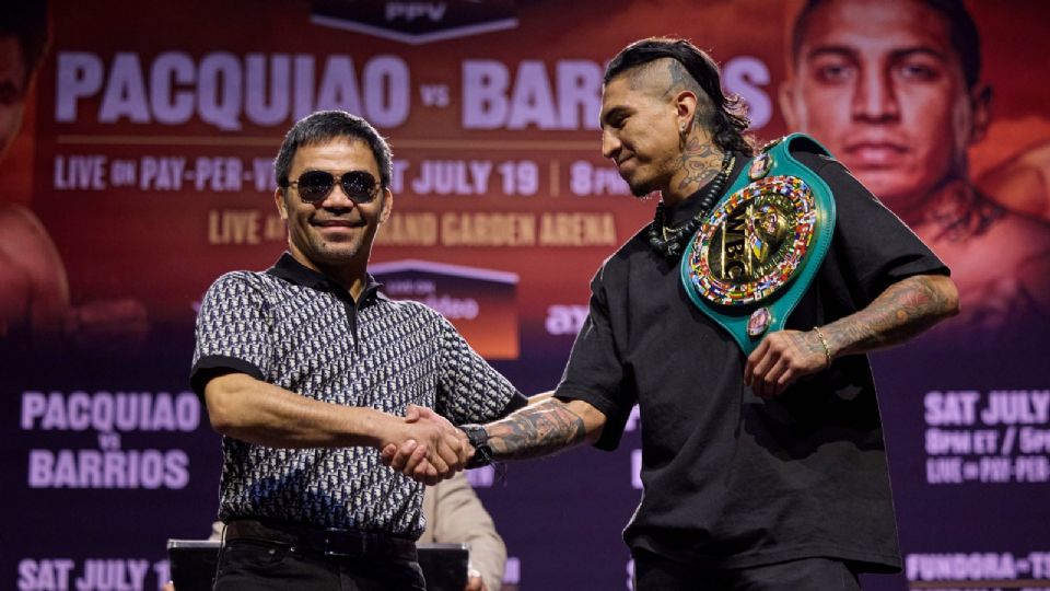 El filipino busca ser el primer campeón mundial en activo tras ingresar al Salón de la Fama. Barrios llega como favorito y con ventaja física.