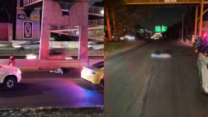 Mueren dos personas atropelladas en Monterrey debajo de puentes peatonales