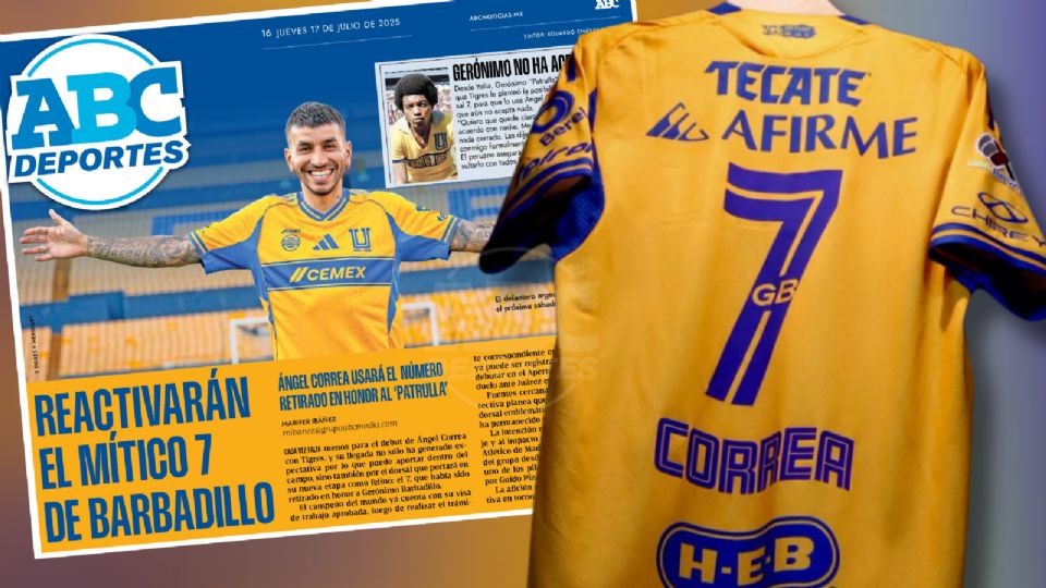 El argentino portará el dorsal 7 con las iniciales “GB” en honor a Barbadillo.