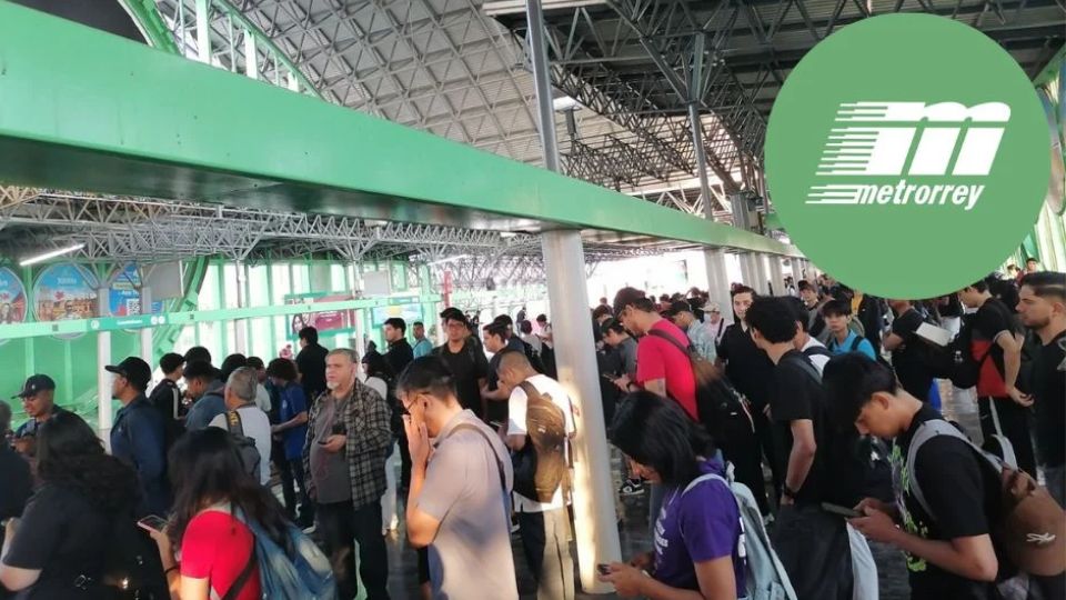 Uso del Metro en Monterrey crece 16.1% en 2025: Inegi