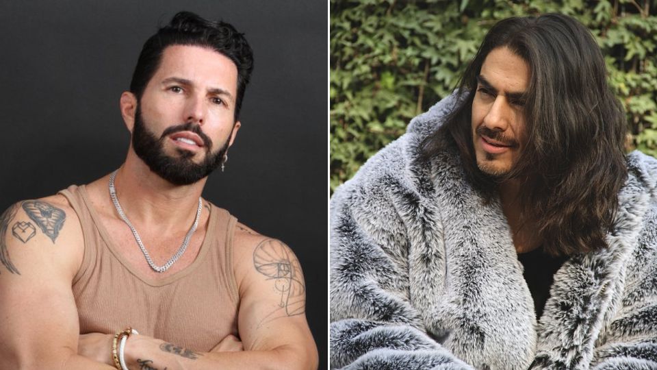 Poncho De Nigris (izq.) y Rey Grupero