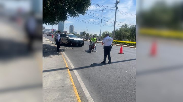 Realizan operativo de revisión a motociclistas en San Pedro