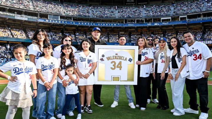 MLB: Así fue el homenaje póstumo que hizo Dodgers a Fernando Valenzuela | VIDEO