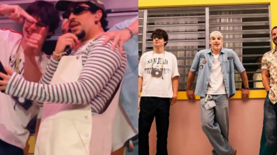 Ricky Martin y Bad Bunny.