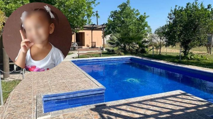 Niña muere al caer en alberca en quinta de Montemorelos