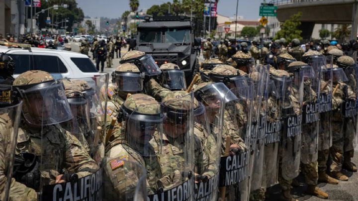 Retira El Pentágono a 700 marines de Los Ángeles ante protestas de migrantes