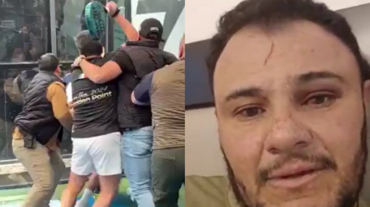 Dueño de centro de pádel, esposa e hijo golpean a jugador en Edomex