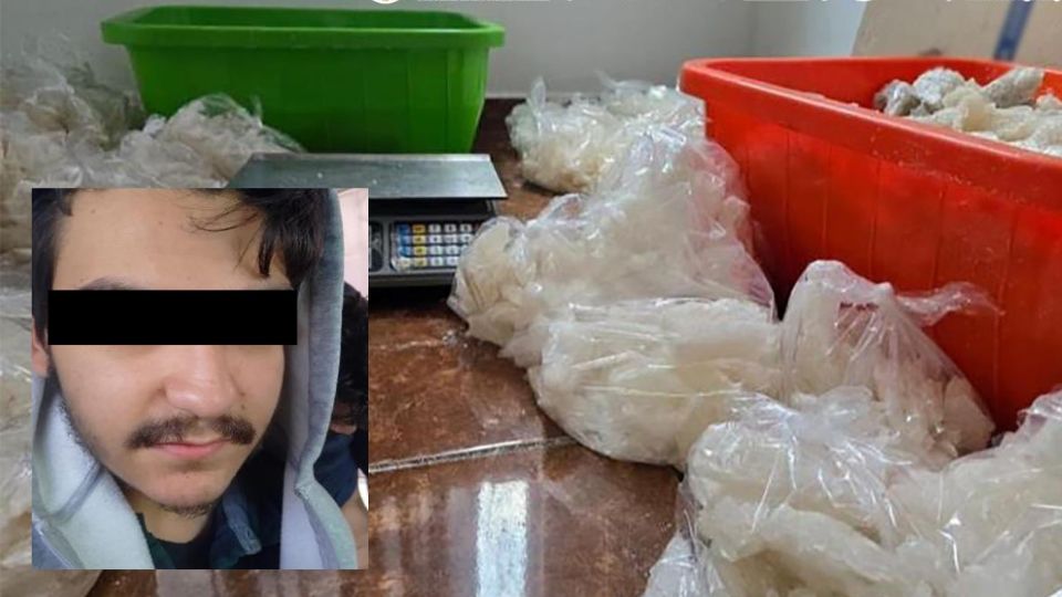 Caen dos hombres que manejaban narcolaboratorio en Morelia | X / @OHarfuch
