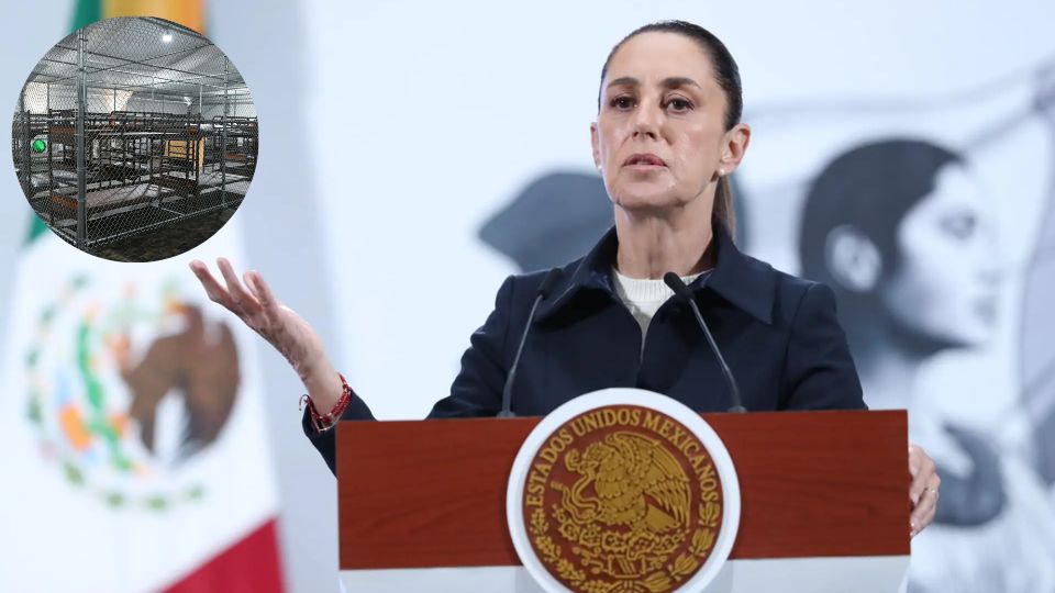Sheinbaum confirma 14 mexicanos detenidos en 'Alligator Alcatraz' en EU.