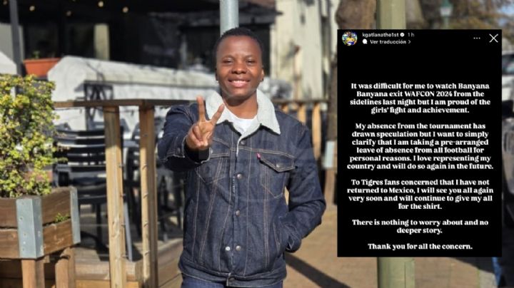 Thembi Kgatlana aclara su ausencia con Tigres Femenil: "Los veré a todos muy pronto"