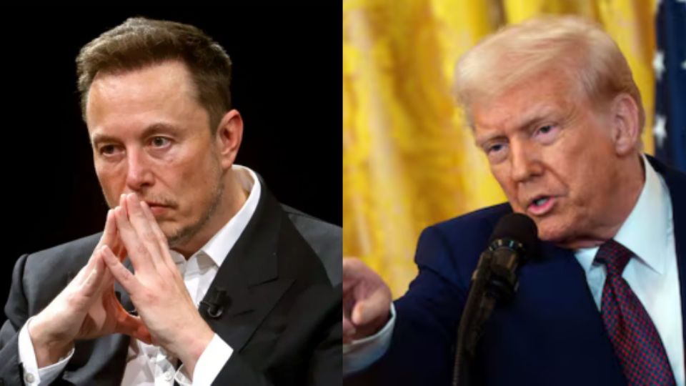 Elon Musk y Donald Trump.