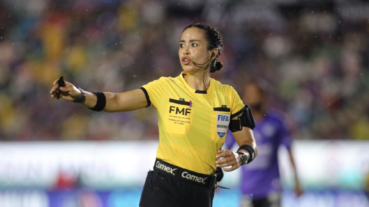 Katia Itzel García, única mujer que arbitrará en el Mundial Sub-20 de Chile