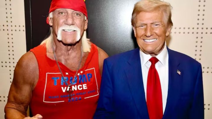 Donald Trump lamenta el fallecimiento de Hulk Hogan y lo llama "un MAGA absoluto"