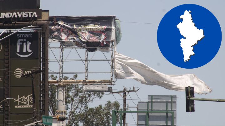 Advierten llegada de vientos de 70 km/h y posibles torbellinos a Nuevo León