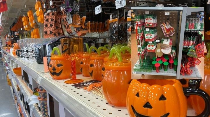 Tiendas adelantan la temporada patriótica y hasta Halloween en Nuevo León