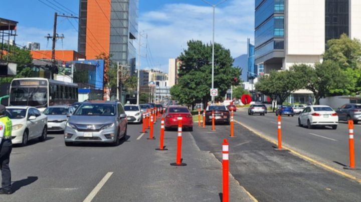 Nuevo carril de contraflujo en Vasconcelos ¿A partir de qué hora estará disponible?