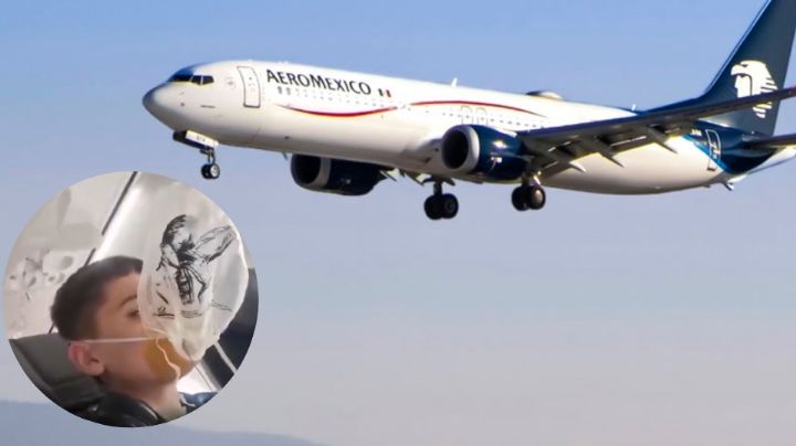 Avión de Aeroméxico sufre despresurización en pleno vuelo: Así fue el momento de tensión