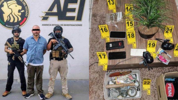 Catean casa de hombre detenido por disparar a ministeriales en Mitras Centro, Monterrey