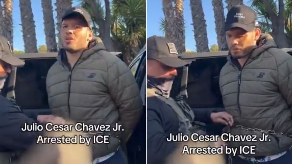 Julio César Chávez Jr., es detenido en California, Estados Unidos | X / @MattSeedorff
