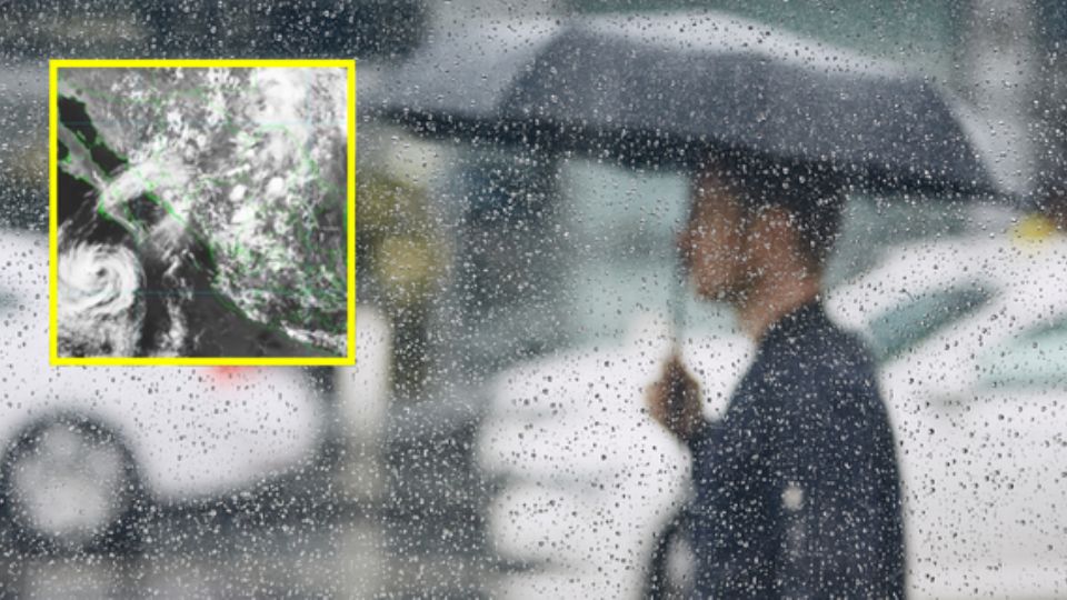 Lluvia de Flossie (representación).