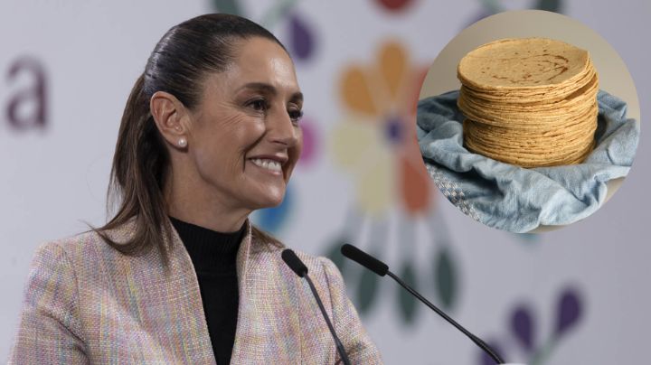 Sheinbaum espera que precio de la tortilla baje al menos un 5 por ciento este año