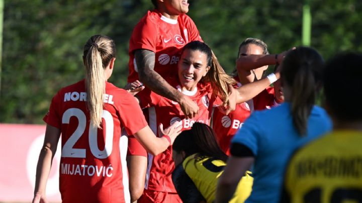 Nayeli Rangel debuta con gol en la Champions Femenina: así fue su estreno con ABB Fomget