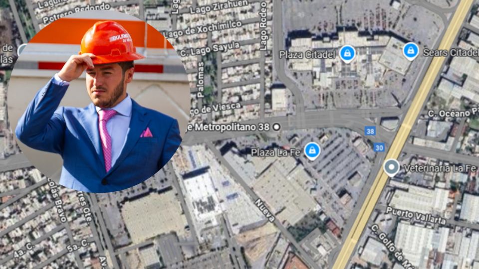 Samuel García utiliza equipo en obras de construcción de la Línea 4 y 6 | Facebook / Samuel García