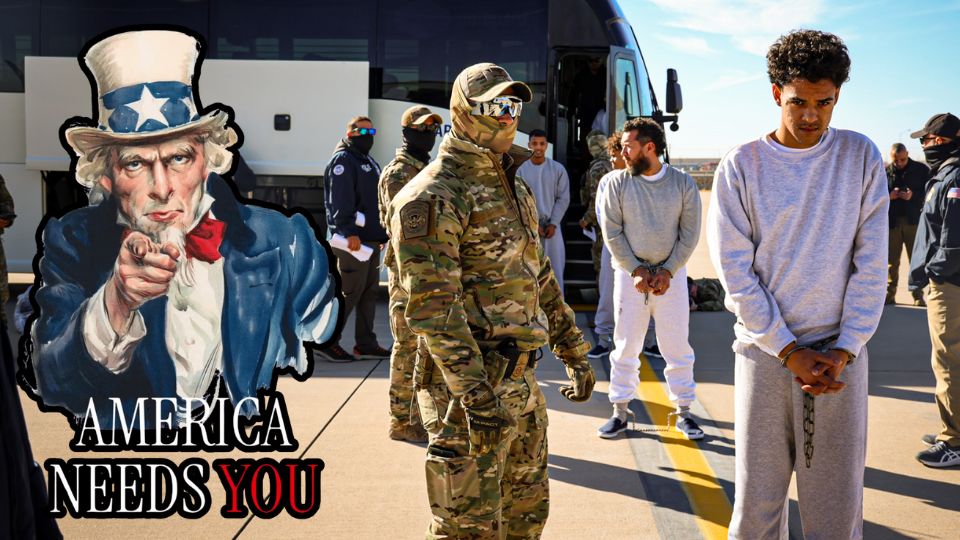 Agentes arrestan a migrantes en Estados Unidos | X / @DHSgov
