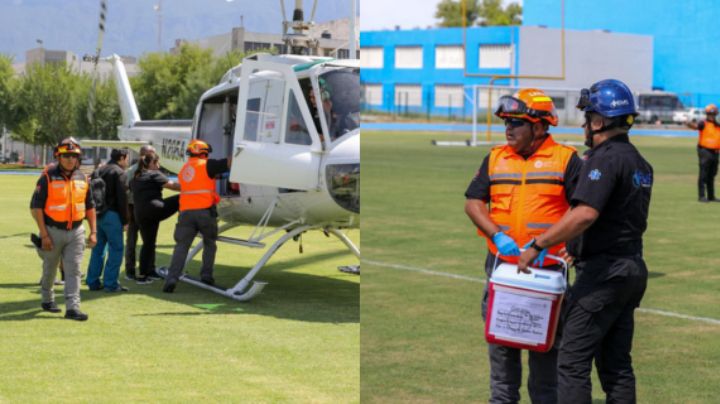 Trasladan corazón de NL a CDMX para una cirugía de trasplante
