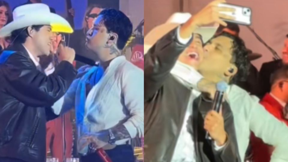 Christian Nodal y su fan.