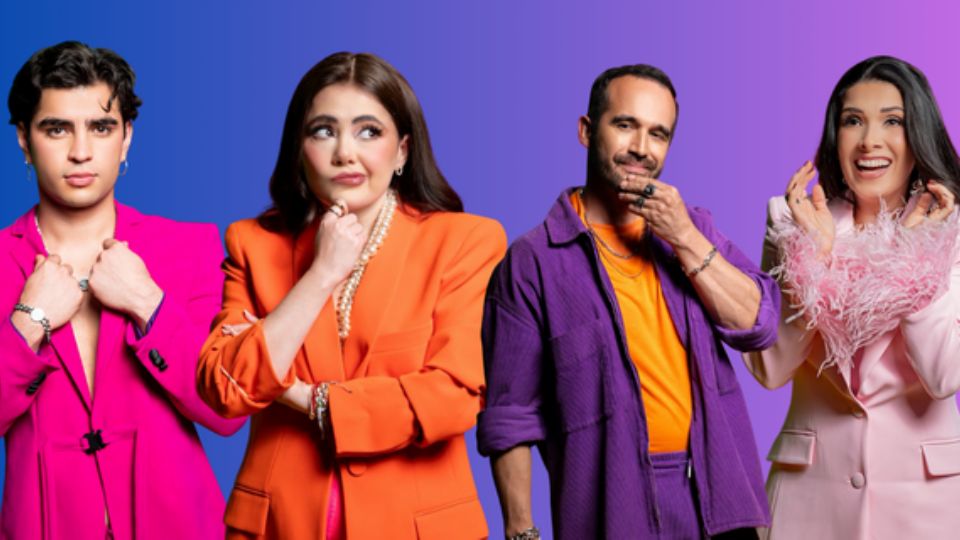 Aarón, Mariana, Guana y Dalilah, participantes de La Casa de los Famosos México.