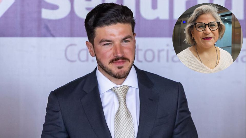 Samuel García, gobernador de Nuevo León y Sandra Pámanes, diputada de Movimiento Ciudadano | Facebook / Samuel García
