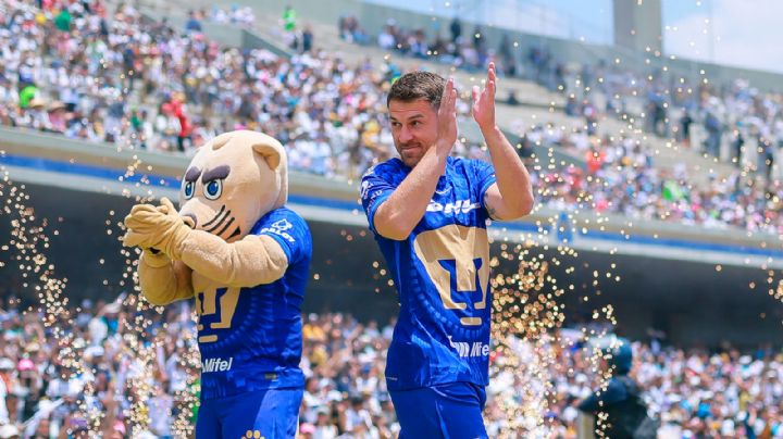 Aaron Ramsey es presentado con Pumas en CU y enciende la ilusión auriazul