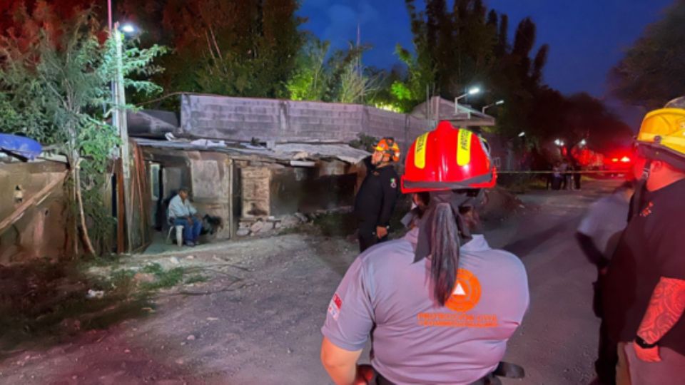 Al lugar llegaron elementos de Protección Civil de Nuevo León.
