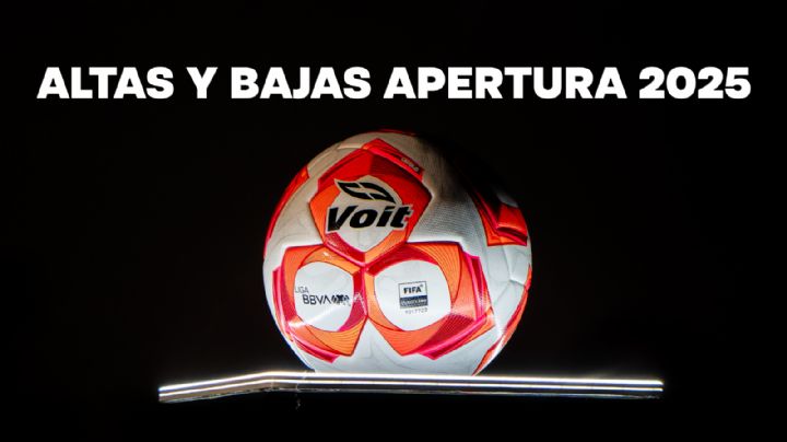 Altas y bajas oficiales para el Apertura 2025 en la Liga MX