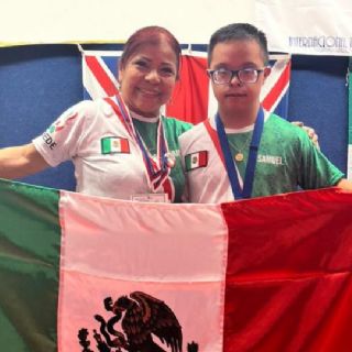 Samy Ballesteros, paratleta de Nuevo León, gana medalla de plata en Mundial de Tenis de Mesa