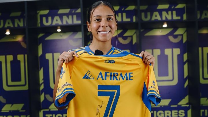En Tigres Femenil sí se usa el mítico 7, lo lleva María Sánchez