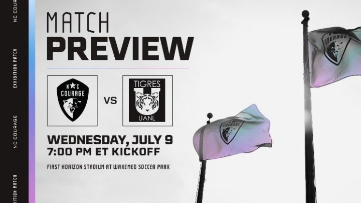 Amistoso: ¿Cuándo y dónde ver el partido de NC Courage contra Tigres Femenil?