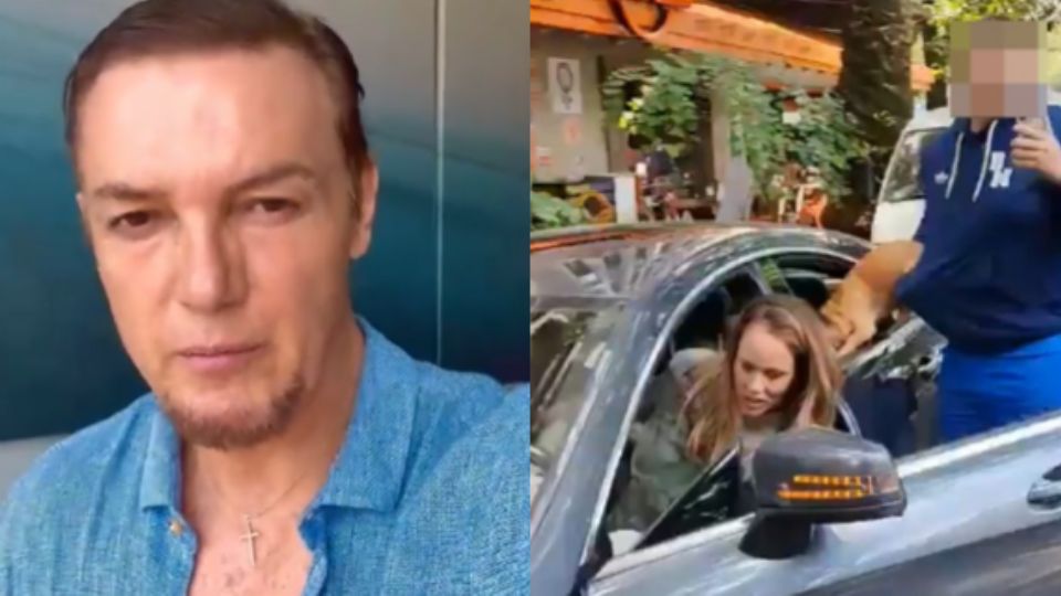 Actor Aarón Beas habla de la actitud de su expareja e hijo.