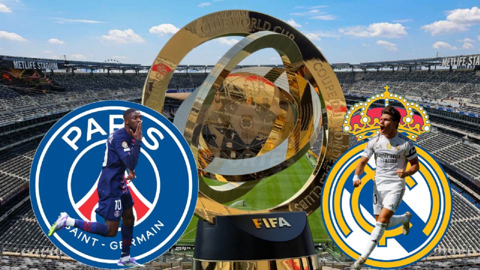 Un choque de titanes en el MetLife Stadium: PSG vs. Real Madrid.