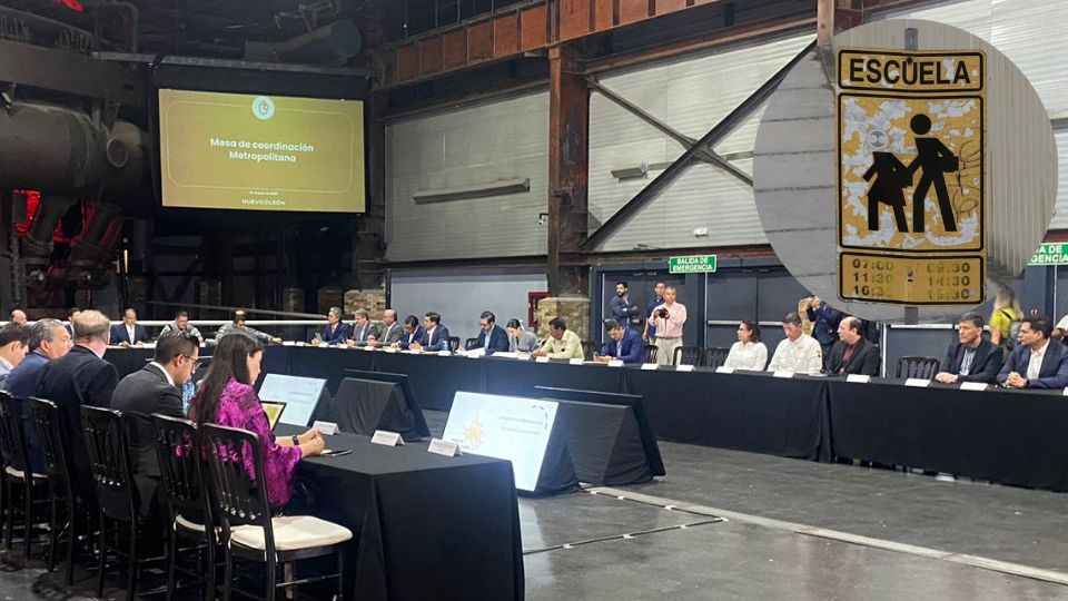 Alcaldes reunidos en la Mesa de Coordinación Metropolitana