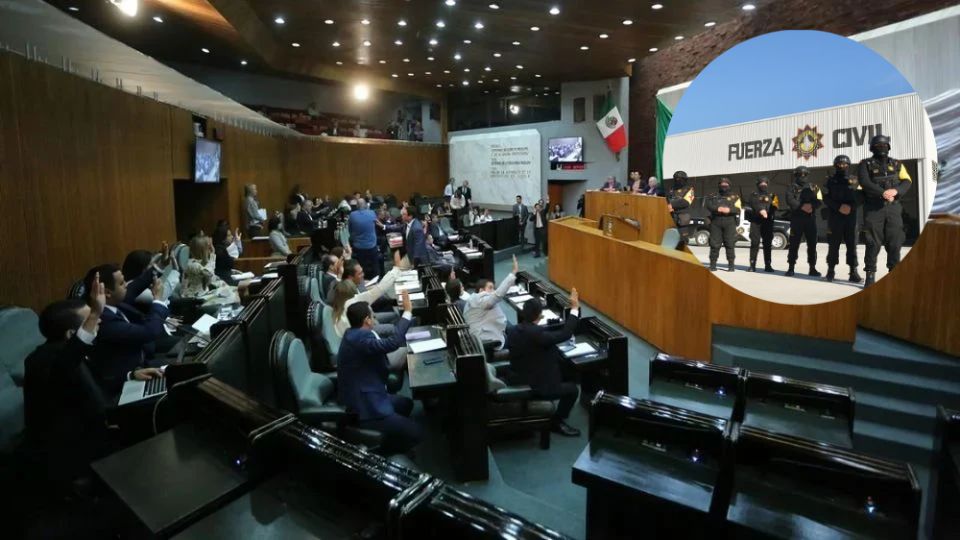 Diputados reconocen esfuerzos de Fuerza Civil para combatir al crimen en NL.