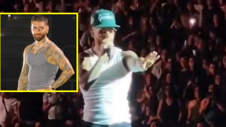 Maluma pausa show en CDMX para 'regañar' a mujer que llevaba a un niño de 1 año