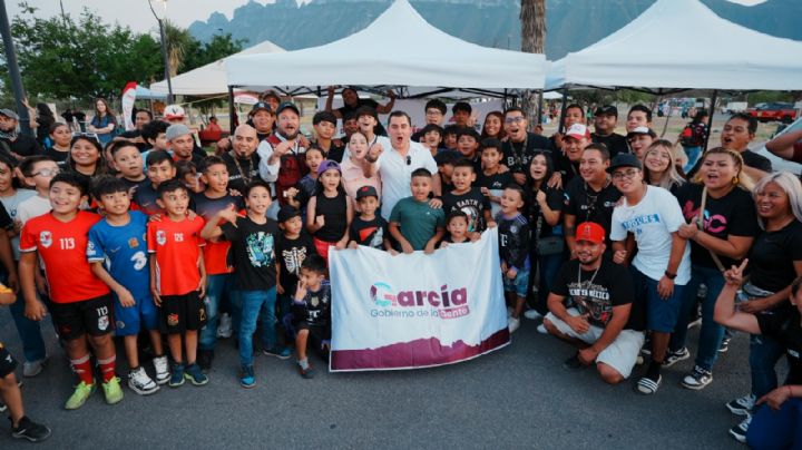 Inaugura Manuel Guerra Cavazos espacio recreativo y cultural 'García de Pinta'